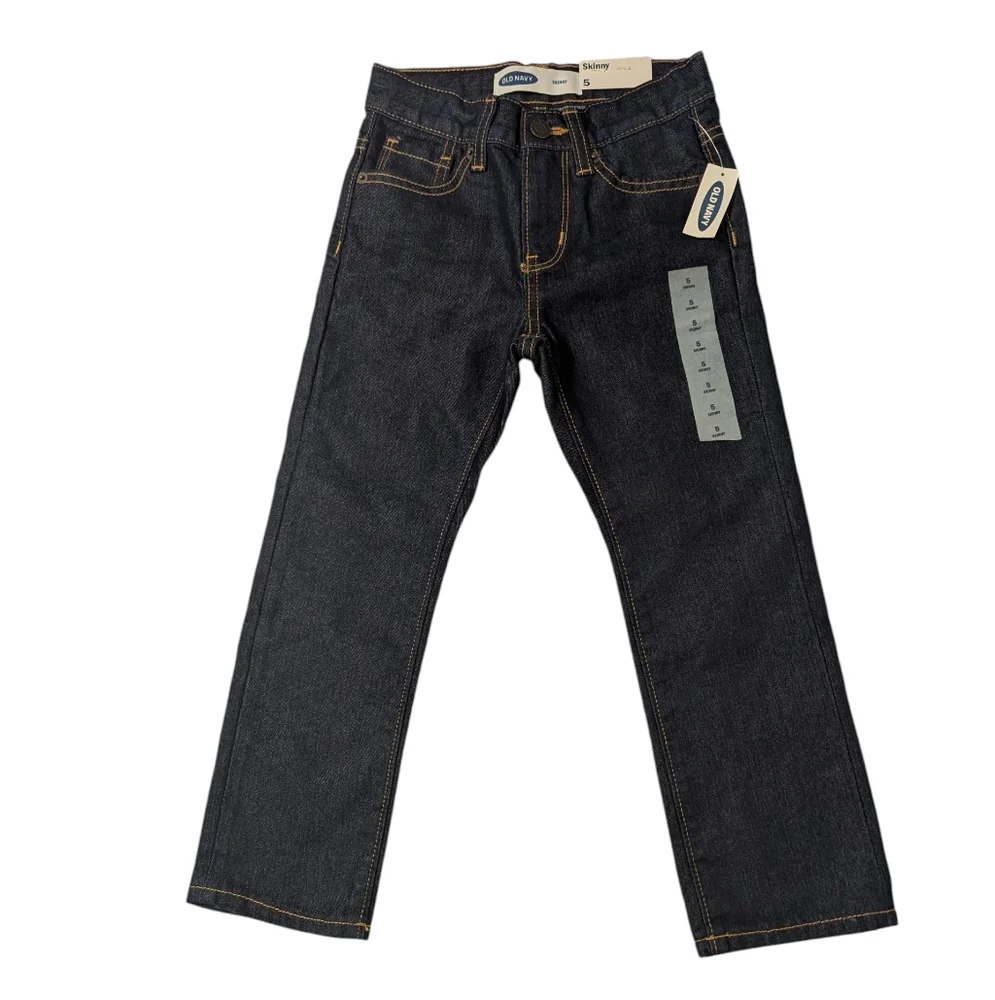 Old Navy Boy's Skinny Blue Jeans Size 5